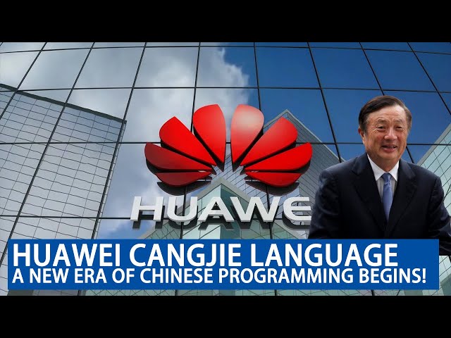 Huawei again attracted industry attention by launching the brand new Cangjie programming language.