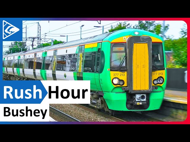 RUSH HOUR Trains at Bushey (WCML) 26/08/2022