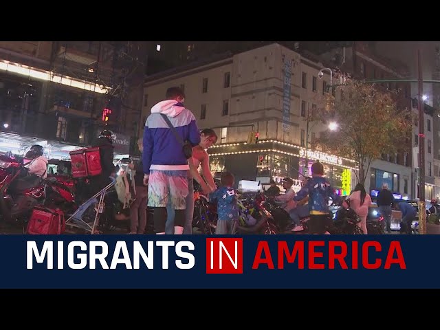 NYC migrant family seeking new shelter | Migrants in America