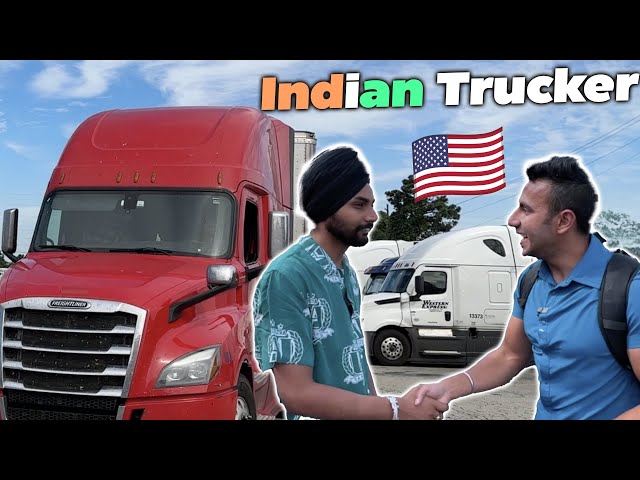 Life of Indian Trucker: DONKEY Process to USA 🇺🇸🚚