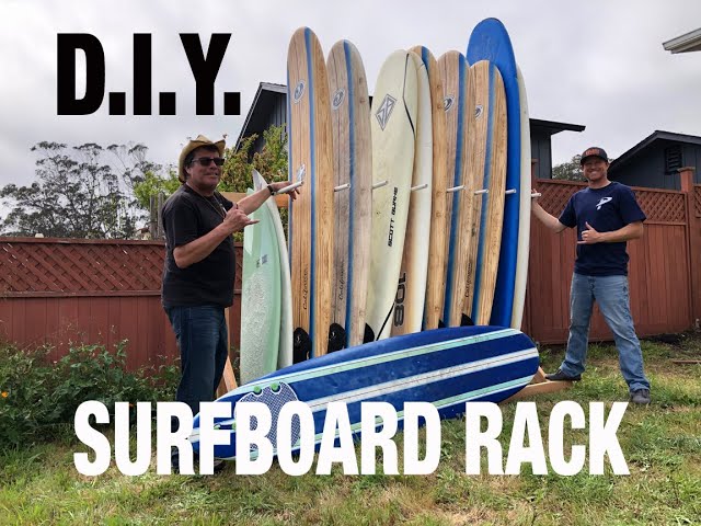 D.I.Y.  - SURFBOARD RACK