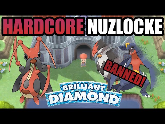 Pokémon Brilliant Diamond Hardcore Nuzlocke - But I Banned Half the Pokédex