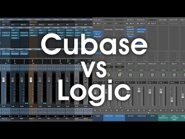 15 reasons why Cubase is better than Logic for mixing
