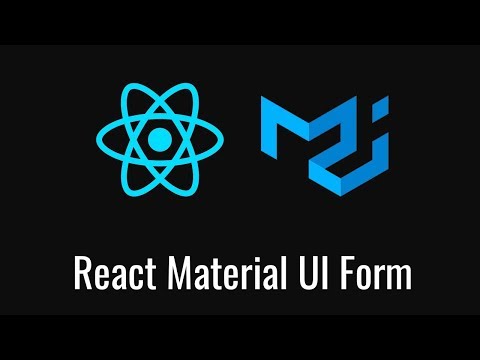 React Material UI Form and Table