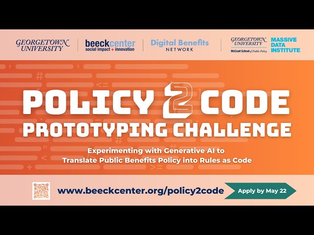 Policy2Code Prototyping Launch Webinar
