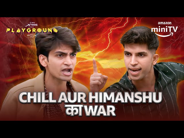 Chill Gamer Ne Dikhaye Asli Rang 👀 ft. Himanshu Arora | Playground Season 3 | Amazon miniTV