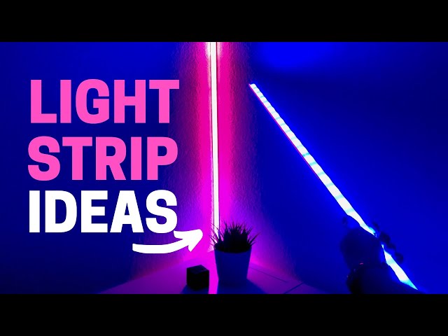 Light Strips in 6 Unexpected Places