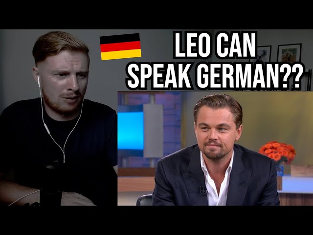 Reaction To Celebrities Speaking German