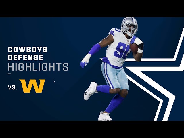 Cowboys Defensive Highlights from Week 16 | Dallas Cowboys