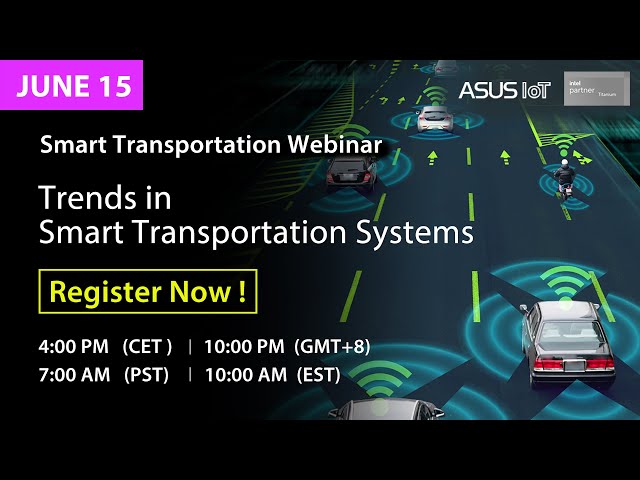 ASUS IoT Smart.Transportation Solutions Webinar