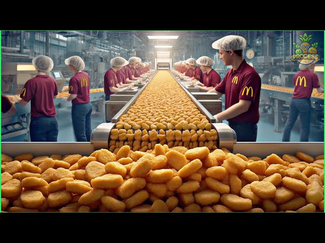 Mcdonald's Nuggets MEGA Factory: Processing Millions Of Nuggets With Modern Technology