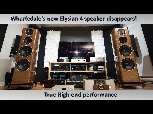 The BEST Wharfedale has to offer, Elysian 4 flagship speaker!