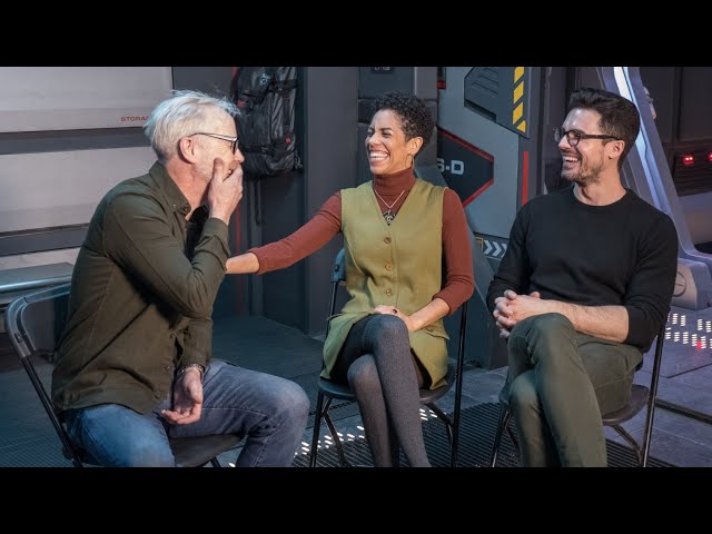 Adam Savage Chats with The Expanse's Dominque Tipper and Steven Strait