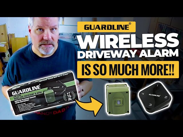 Guardline Wireless Driveway Alarm is so much more!!