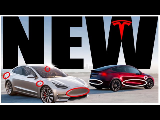 NEW Tesla Model Y and Model 3 2023 | Tesla Vision FSD HW4