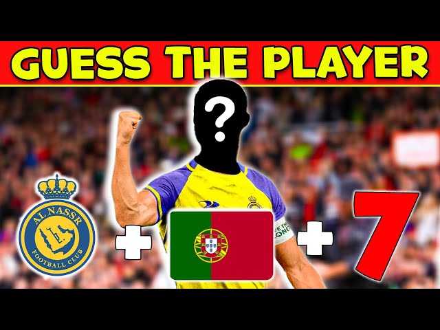 Can You Guess The Player by CLUB + guess NATIONALITY + JERSEY NUMBER? Ronaldo, Messi, Neymar, Mbappe