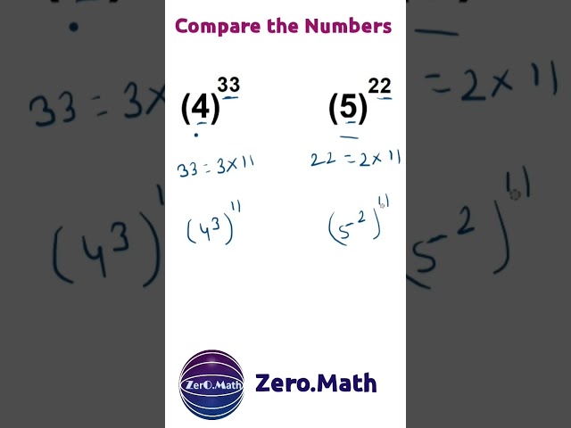 how to compare numbers ? #maths #mathproblems #numbers #shorts #mathtricks