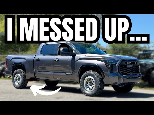 I Almost Ruined My Toyota Tundra With These - New Modifications!