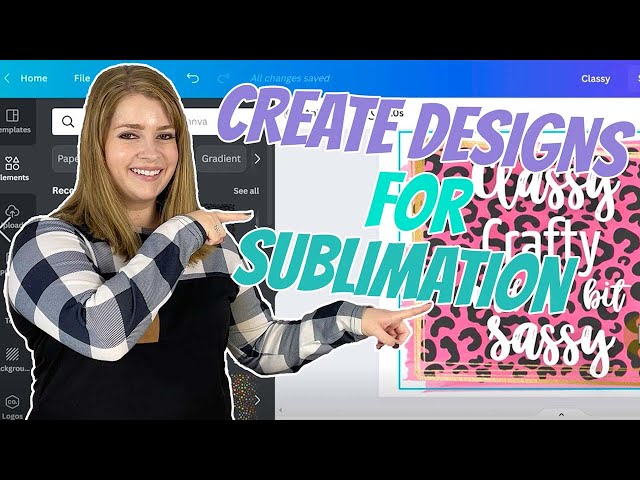 How to Create Sublimation Designs in Canva | Sublimation for Beginners | Canva Sublimation Tutorial