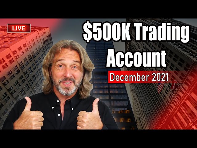 $500,000 Trading Account Update December 2021 - Coffee With Markus | Episode 216