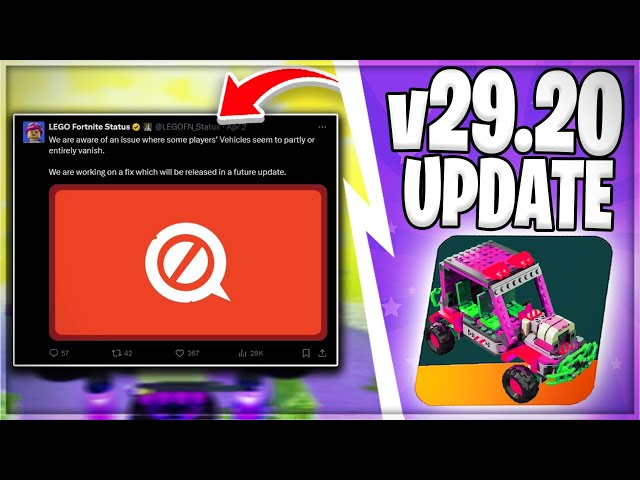 Everything You NEED To Know About Tuesday's Update in LEGO Fortnite! (v29.20)