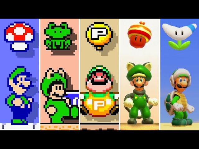 Super Mario Maker 2 - All New Luigi Power-Ups