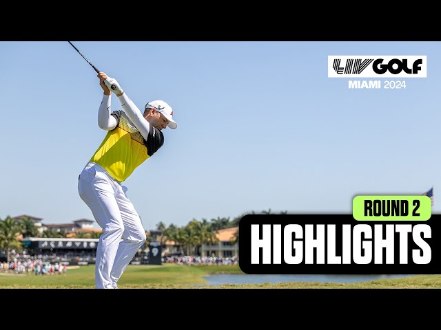 FULL HIGHLIGHTS: Round 2 | LIV Golf Miami | 2024