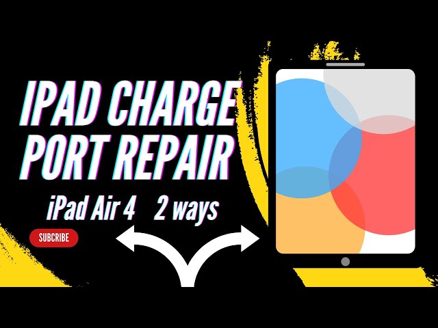 iPad Air 4 Charge Port Repair(Two ways!)✌️
