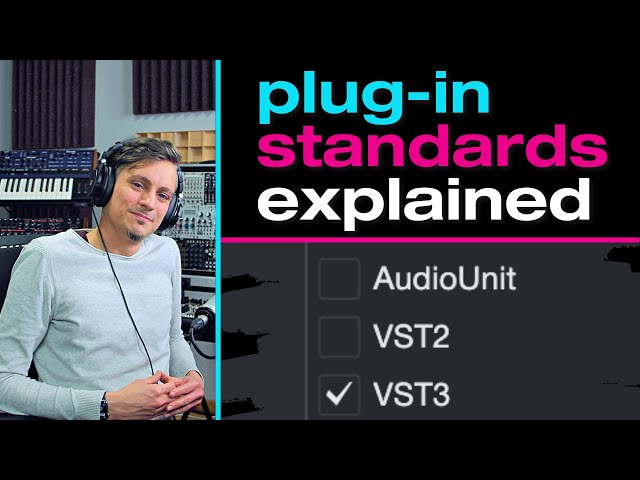 Plug-in Standards in Studio One (VST2/VST3/AU)