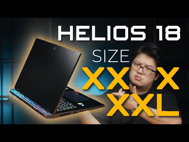 It's All About the Size - Predator Helios 18 (Punboxing Review)