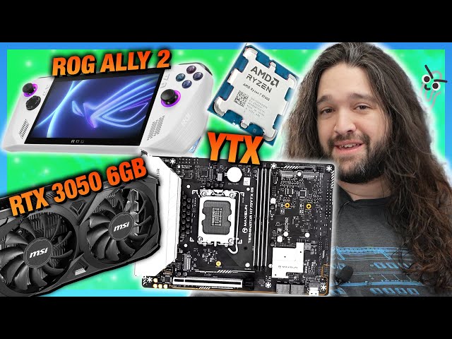 HW News - Silent NVIDIA Launch, YTX Motherboard, ASUS ROG Ally 2, 7900 XT Price Drop