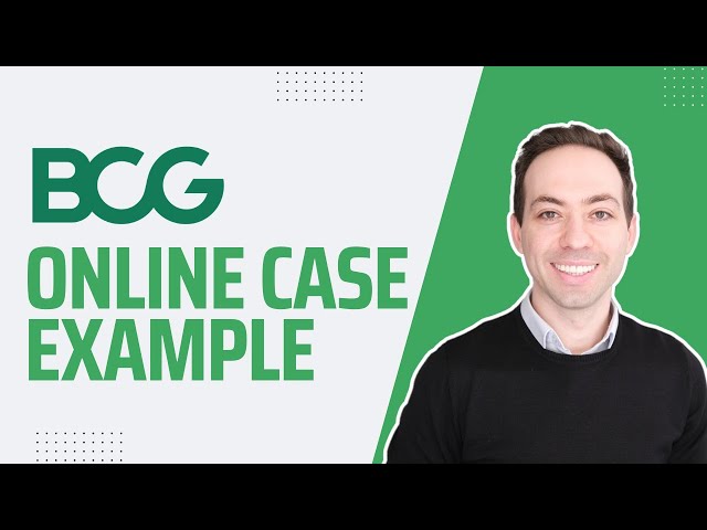 BCG Online Case Assessment (Chatbot Casey) Solved by Ex-BCG Consultant