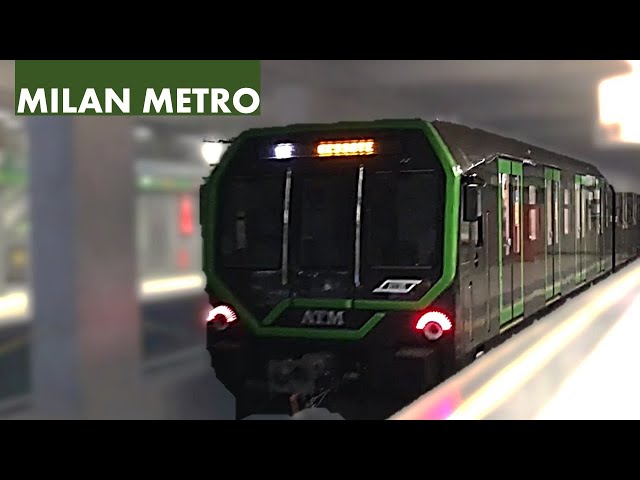 Italy: Riding the Metro in Milan | TIMELAPSE