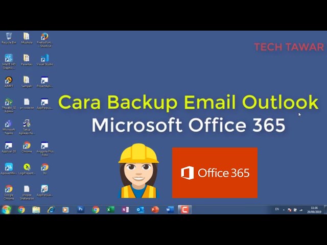 Cara Backup Offline Email Outlook Office 365