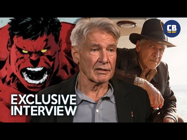 Talking Red Hulk & Dial Of Destiny With Harrison Ford and Phoebe Waller-Bridge !