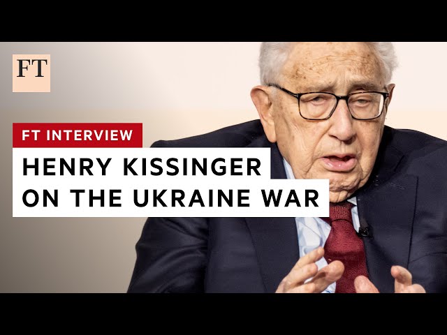 Henry Kissinger: ‘We are now living in a totally new era’ | FT
