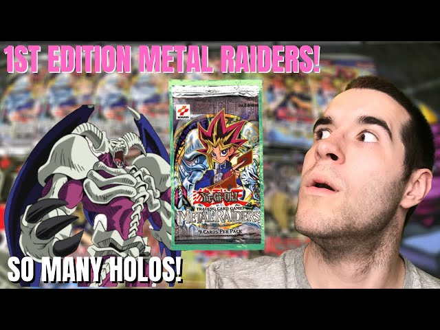 MASSIVE 1ST ED METAL RAIDERS Yugioh Cards Opening! I PULLED SO MANY HOLOS! 9K SUB Special!