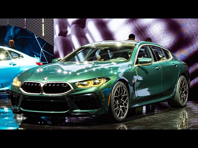 BMW M8 Gran Coupe First Edition - The Stunning Aurora Diamant Green Color