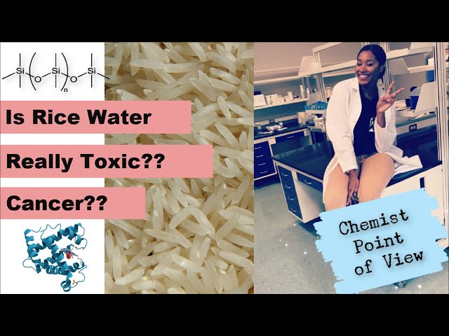 Is Rice Water Really Toxic? A Chemist's Point of View