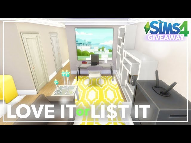 LOVE IT or LIST IT: 1313 21 Chic St ~ Sims 4 Renovation (City Living + Base Game)