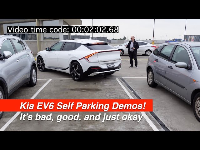 Kia EV6 Self Parking Tests - remote self parking assist needs work!