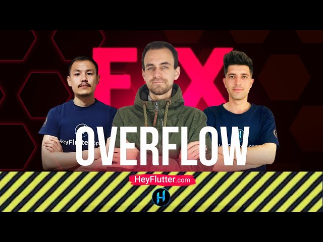 Fix Overflow Issues for Flutter Apps (Livestream)