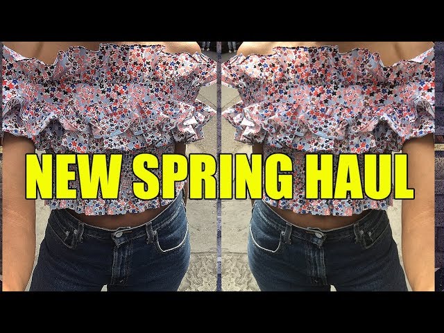 NEW SPRING HAUL + TRY ON | CASTANER, REFORMATION, H&M + MORE!!