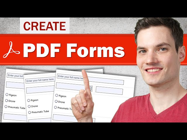 How to Create Fillable PDF Form for FREE