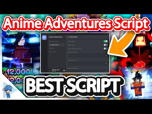 *NEW* 🔥 Anime Adventures Script 🔥 Anime Adventures Auto Farm Script GUI [WORKING]