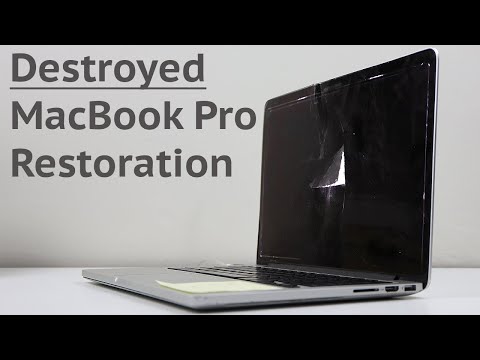Destroyed MacBook Pro Retina  - Can it be Restored?