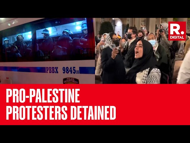 NYPD Clears Columbia University From Anti-Israel Protesters In Massive Crackdown
