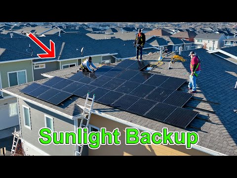 How to go OFF GRID in the CITY! - What is a 'Sunlight Backup'?