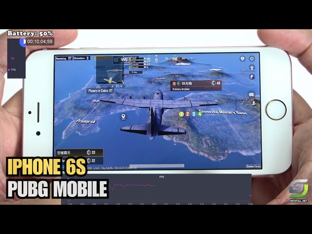 iPhone 6s test game PUBG Mobile 2024