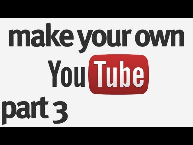 Make Your Own YouTube Part 3 : Profiles, Login + Registration